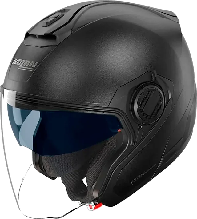 Nolan N40-5 06 Essenziale Open Face Helmet, Black