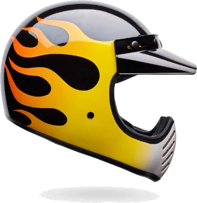 Bell Moto-3 Flint ECE 22.06 Yellow / Black, Yellow/Black
