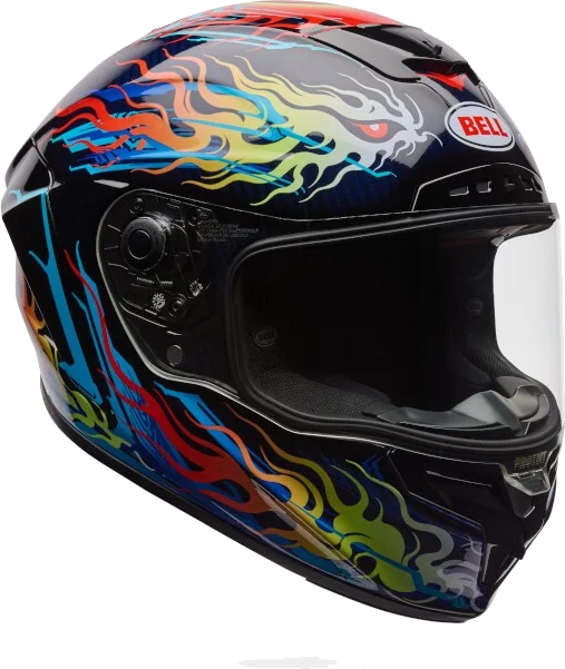 Bell Race Star Flex DLX Will Rise Grime LE Helmet, Black