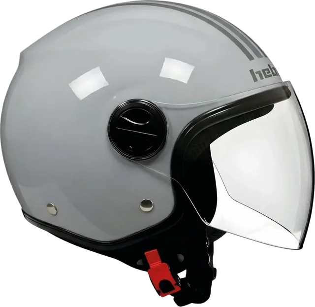 Hebo Of810 Street Two Open Face Helmet, Grey