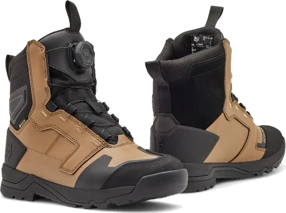 Fox Motorcycle Boots Defend Adventure, Black