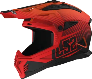 Ls2 Mx708 Fast 2 Duck Helmet Orange Matt