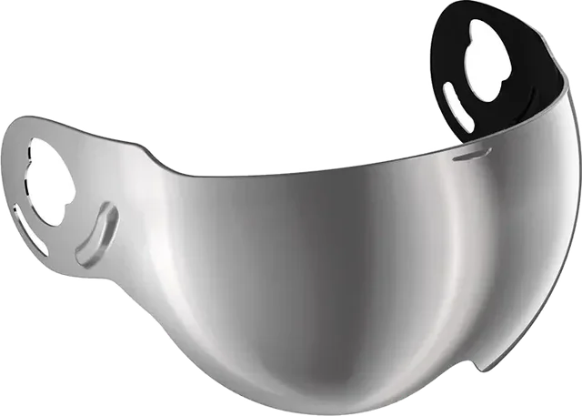 Roof RO9 Boxxer Visor Iridium Silver