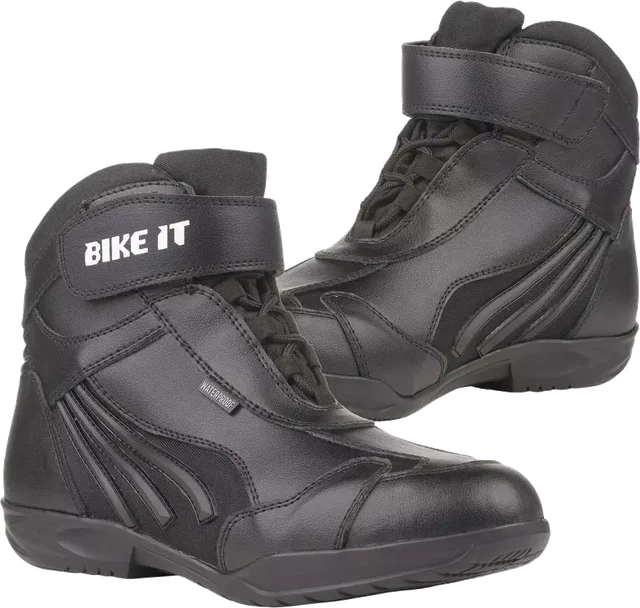 Bike It Perun Waterproof Boots Black, Black