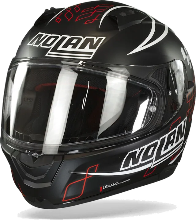 Nolan N60-6 Moto Gp 31 Flat Black Full Face Helmet, Black