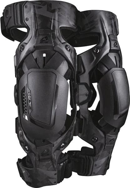 EVS Sports Web Eclipse Knee Brace Pair, Black