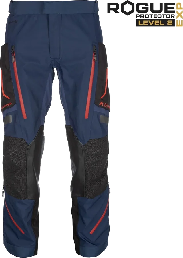 Klim Badlands Pro Pant, Dress Blues - Red Oxide