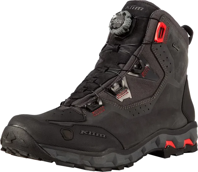 KLIM Outlander GTX Asphalt / High Risk Red, Red