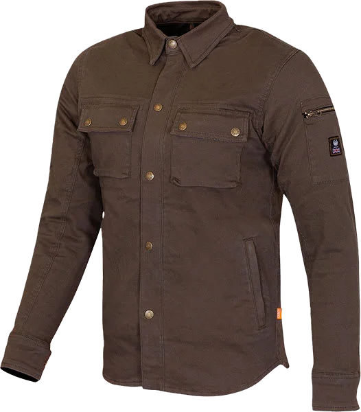 Merlin Brody D3O Single Layer Riding Shirt - Brown, black
