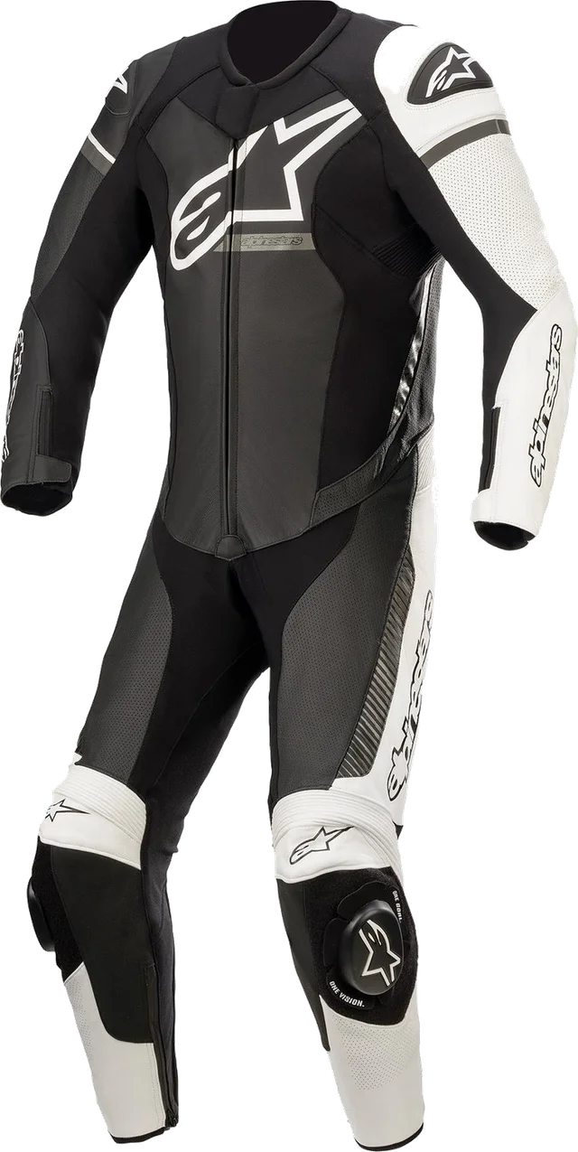 Alpinestars GP Force Phantom Leather Suit 1Pc, Black/White/Gray