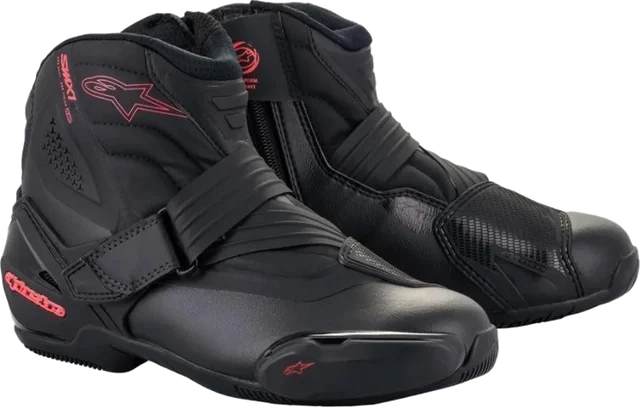 Alpinestars Stella SMX-1 R V2 Boots Black/Diva Pink, black diva pink