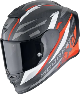 SCORPION Exo-R1 EVO Carbon Air Runner Matt Black / Red