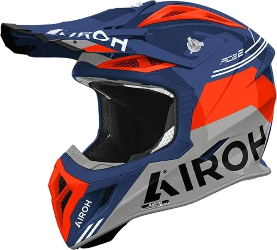 AIROH Aviator Ace 2 Fury Cerulean Gloss 2026