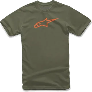 Alpinestars Ageless Classic Tee - Military/Orange