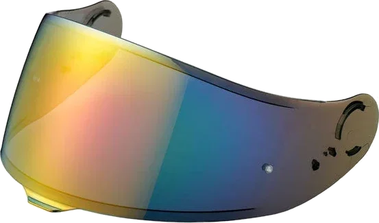 Shoei CNS 1C Visor Spectra Fire Orange / Blue For GT Air 3 Helmets