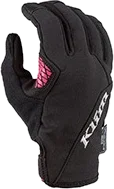 Klim Versa Women Gloves Black Knockout Pink