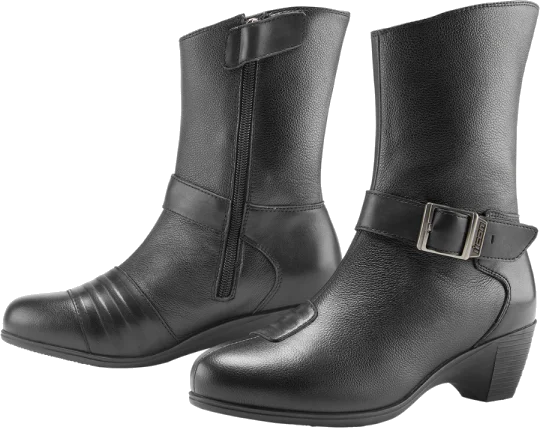 Icon Tuscardo CE Ladies Boots - Black, Black