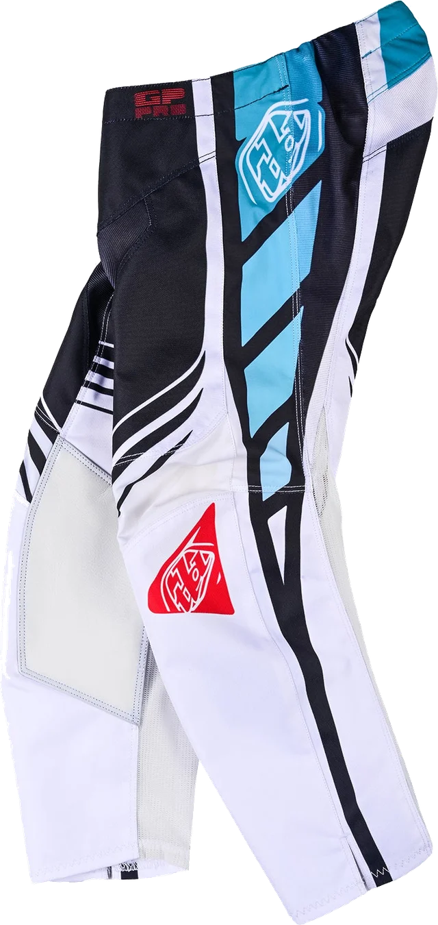 Troy Lee Designs Youth GP Pro Pant Wavez Phantom / Turquoise, PHANTOM / TURQUOISE