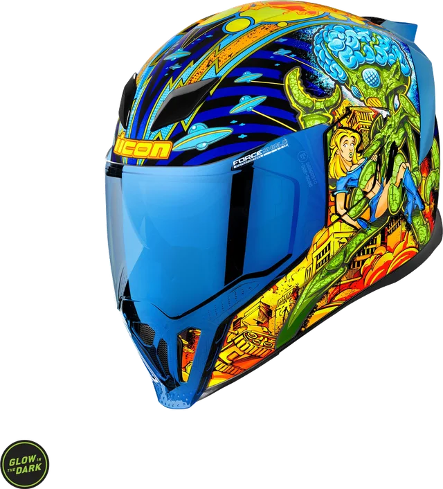 Icon Airflite Bugoid Blitz, blue/yellow