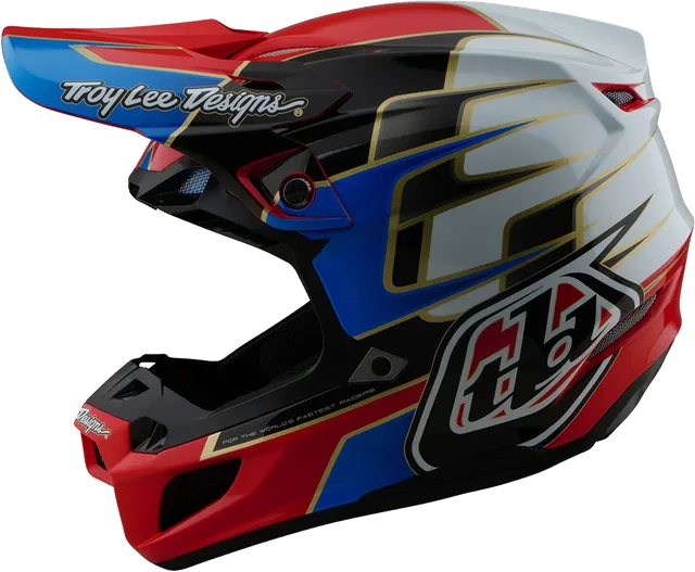 Troy Lee Designs SE5 Composite Helmet W/ MIPS - Speed, red