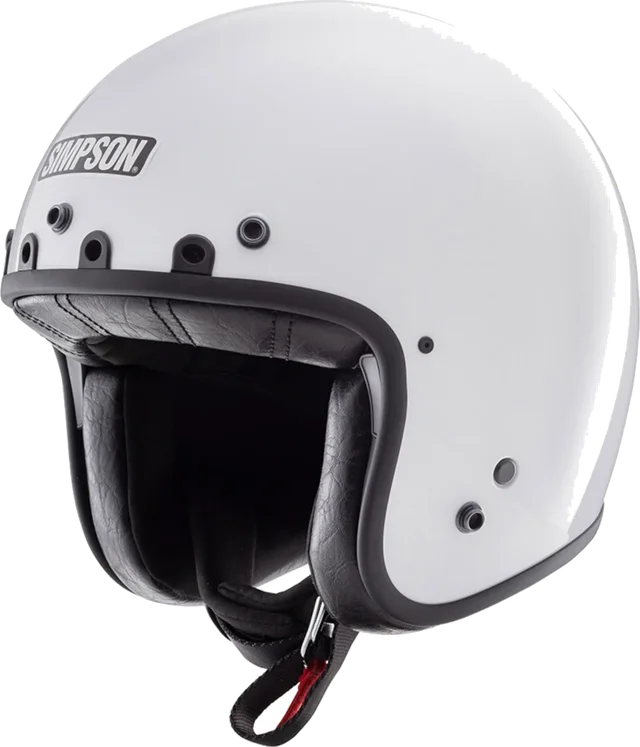 Simpson Chopper Solid Jet Helmet, white