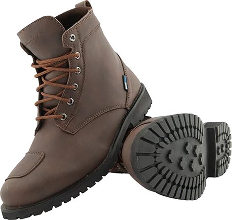 Joe Rocket Iron Age Cruiser Boots, brown black