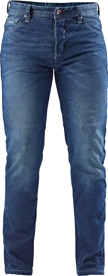 Furygan D12 X Kevlar Straight Jeans Medium Blue, Medium Blue