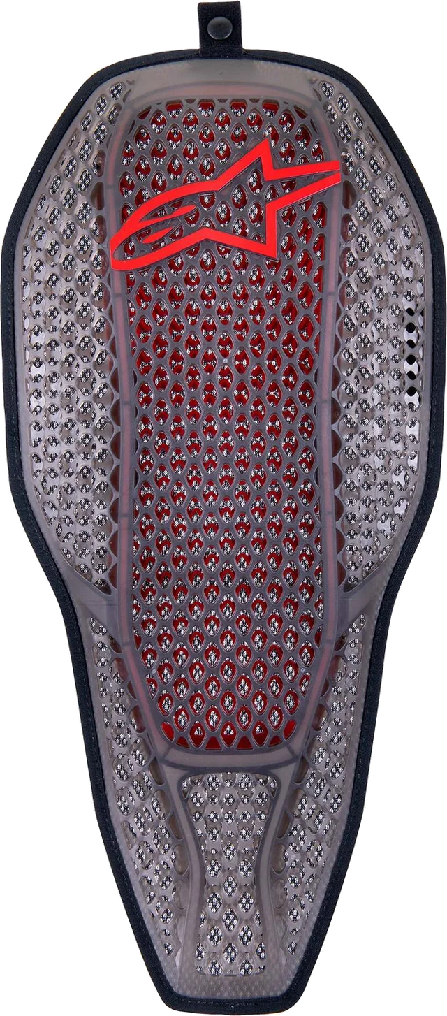 Alpinestars Nucleon Flex Proi Full Back Protector, Transparent Smoke/Red