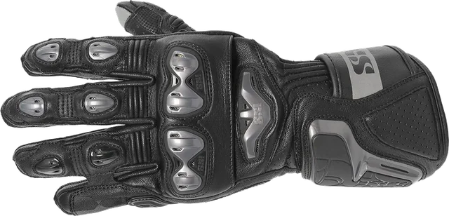 IXS RS-400 Gloves Black, Black