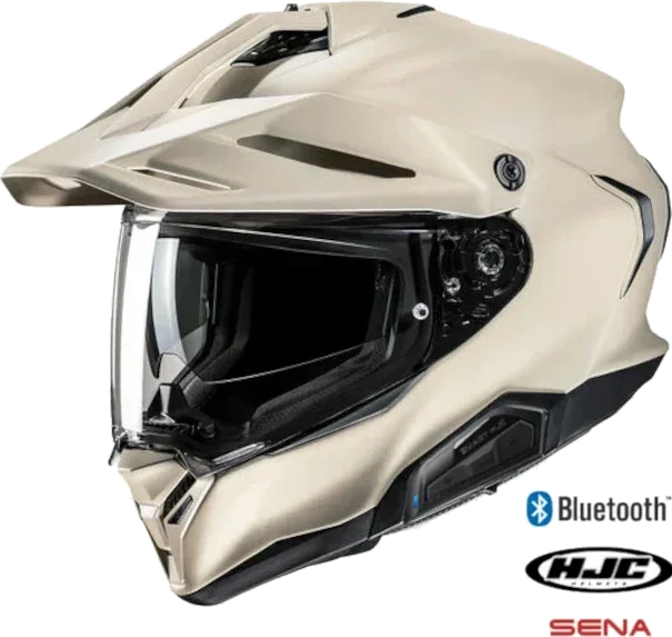 HJC RPHA 60 Dual Sport Bluetooth Helmet Sand Beige