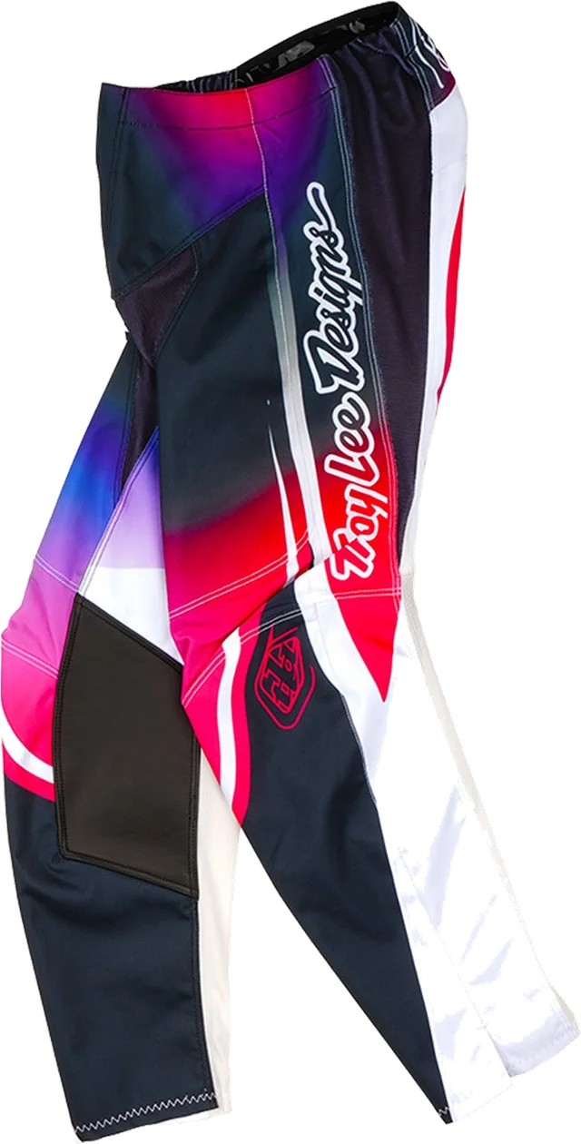 Troy Lee Designs Youth GP Pro Pant Drip Black / Purple, BLACK / PURPLE