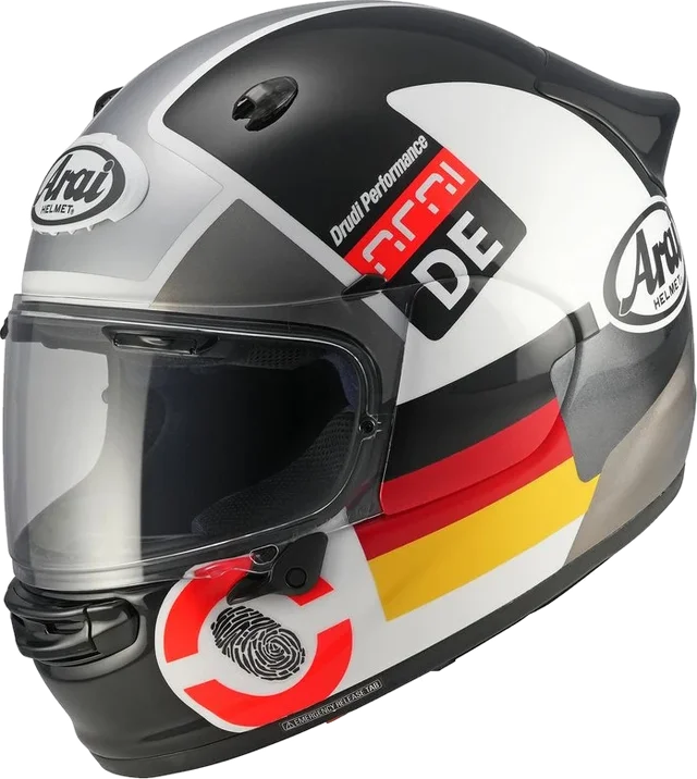 ARAI Quantic Nation DE, Black / Red / White / Yellow