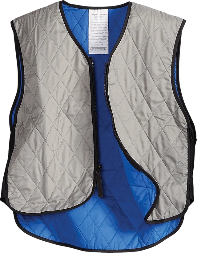 SEDICI Cooling Waterproof Vest, Silver