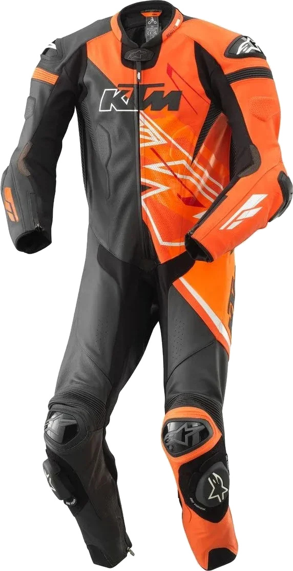 Alpinestars KTM PowerWear Alpinestars Radius 1-pcs Suit, Black/Orange/White
