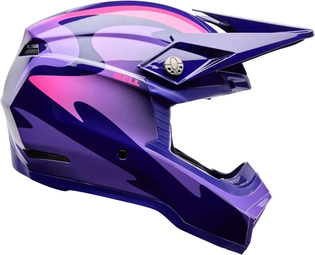 Bell Helmets Bell Moto-10 MIPS Fluid Helmet CLOSEOUT, purple fluid