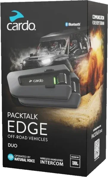 Cardo PackTalk Edge ORV Edition Headset, single