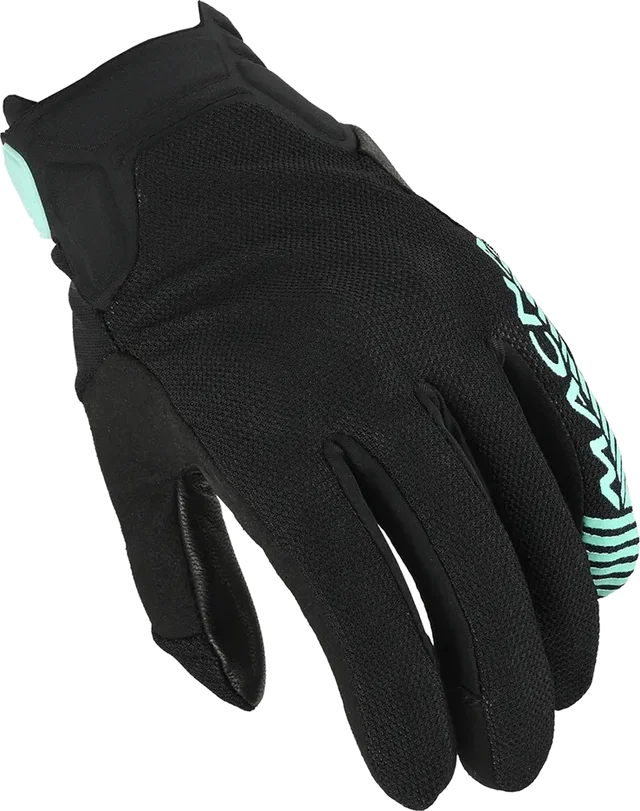 Macna Obtain Woman Perforated Leather Gloves, Black