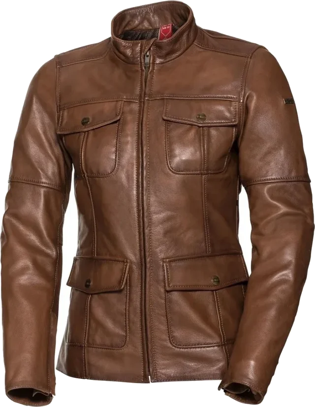 IXS Josy Ladies Jacket Brown, brown