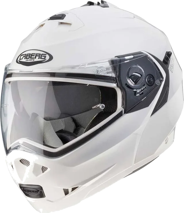Caberg Duke 2 Helmet White Metal Gloss