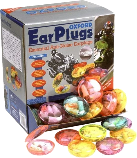 Oxford Twin Pack Earplugs In Plastic Case