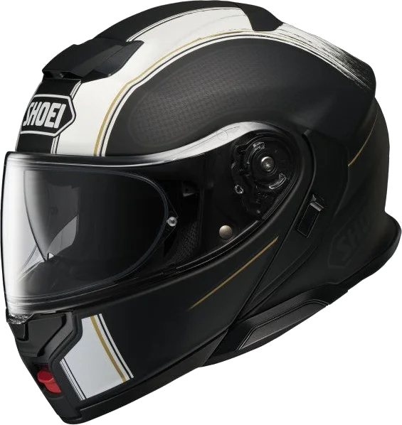 Shoei Neotec 3 Satori, Matte Black/White/Gold