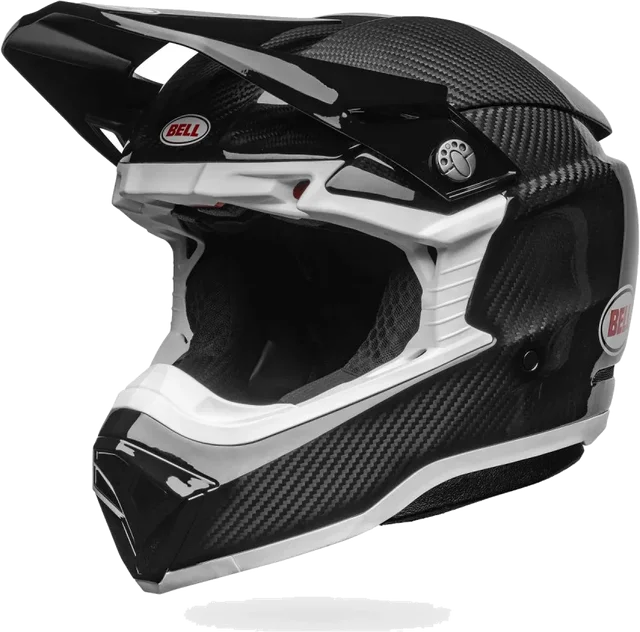 Bell Moto-10 Spherical EC2206 Helmet Black White