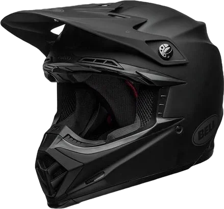 Bell Moto-9 Helmet With MIPS - Solid, Matte Black