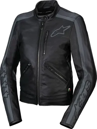 Alpinestars Stella Dyno Ladies Leather Jacket Black