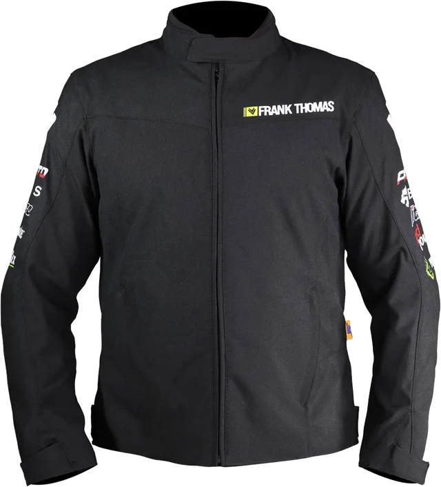 Frank Thomas Team Jacket Black, Black