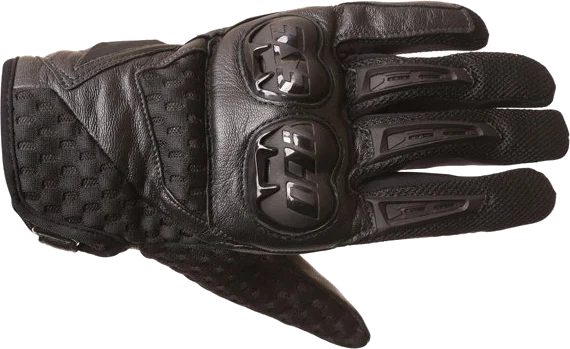 Dainese Air Hero Gloves, Red Lava-Black