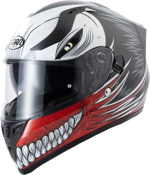 Vcan V128 Helmet Hollow Red, Hollow Red