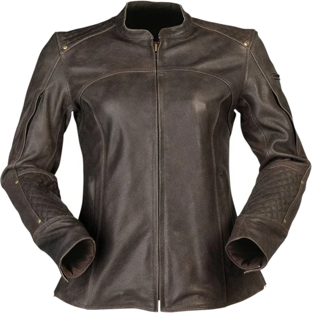 Z1R Womens Chimay Jacket, Brown