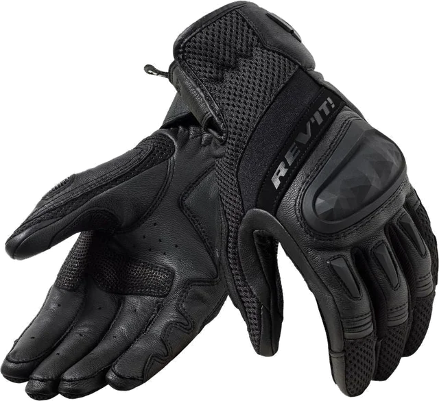 REV'IT! Revit Dirt 4 Ladies Mesh Leather Gloves Black