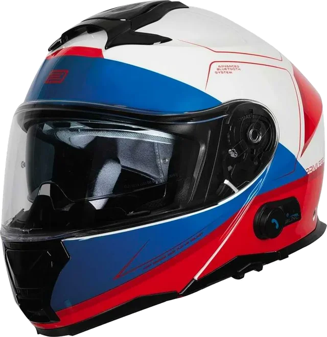 Origine Logic + BT Helmet 2206 Privilege Red/White Gloss